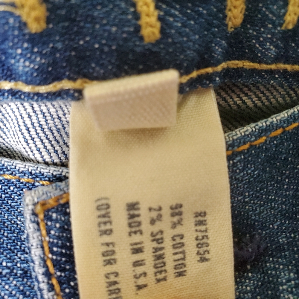 Ezra Fitch Y2K Low Rise Bootcut Jean Size 27 Medium Wash‎ Vintage Denim - Picture 8 of 13